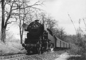 65 018-4 vor P 3314 bei Einfahrt in Aschaffenburg Hbf