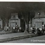 64-415-3 + 64-299-1 + 64-393-2 Lokschuppen Bw-Weiden